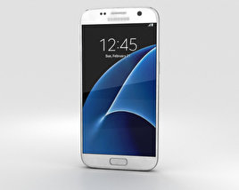 Samsung Galaxy S7 Blanc Modèle 3D
