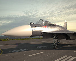 Sukhoi Su-35 3D model