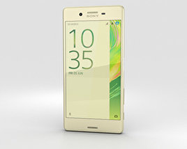 Sony Xperia X Lime Gold Modèle 3D