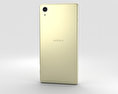 Sony Xperia X Lime Gold 3D-Modell