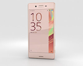 Sony Xperia X Rose Gold Modèle 3D