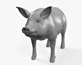 Cerdo Modelo 3D