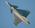 Saab JAS 39 Gripen 3d model