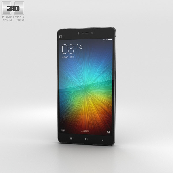 Xiaomi Mi 4s Black 3D model