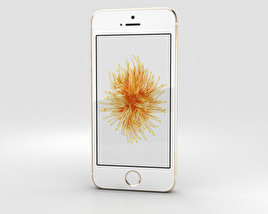 Apple iPhone SE Gold Modèle 3D