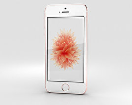 Apple iPhone SE Rose Gold 3Dモデル