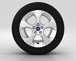 Ford Galaxy ホイール16インチ 002 3Dモデル