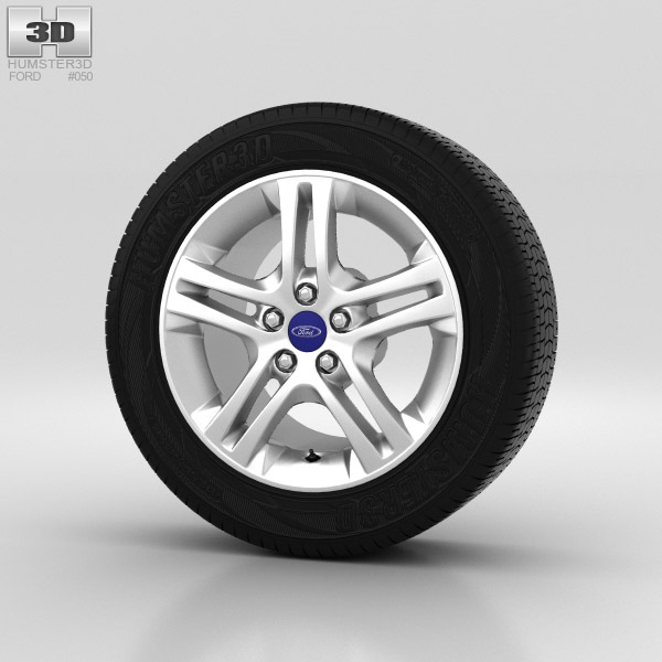 Ford Galaxy Wheel 16 inch 003 3d model