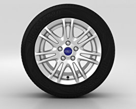 Ford Grand C Max ホイール16インチ 003 3Dモデル