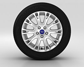 Ford Grand C Max Ruota 16 pollici 004 Modello 3D