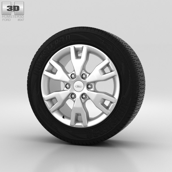 Ford Ranger Wheel 18 inch 001 3d model