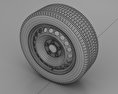 Ford S Max Wheel 16 inch 001 3d model