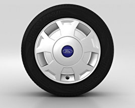 Ford Transit Колесо 16 дюймів 002 3D модель
