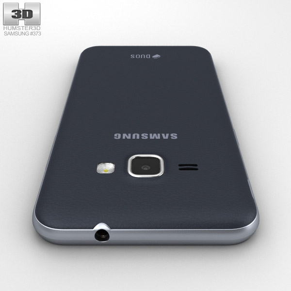 Samsung Galaxy J1 16 Black 3d Model Electronics On Hum3d