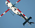 Bell 429 GlobalRanger Polizeihubschrauber 3D-Modell