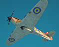 Hawker Hurricane Modello 3D