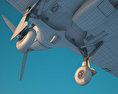 颶風戰鬥機 3D模型