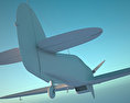 颶風戰鬥機 3D模型