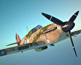 Hawker Hurricane 3d model