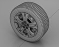 Hyundai ix35 Ruota 17 pollici 002 Modello 3D