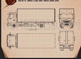 Volvo Blueprint Download Hum3d