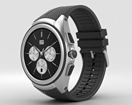 LG Watch Urbane 2nd Edition Space Black 3D model