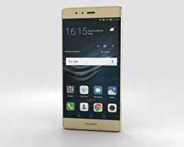 Huawei P9 Haze Gold 3D модель