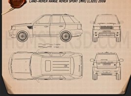 Land Rover Blueprint Download Hum3d