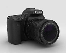 Canon EOS 70D 3Dモデル