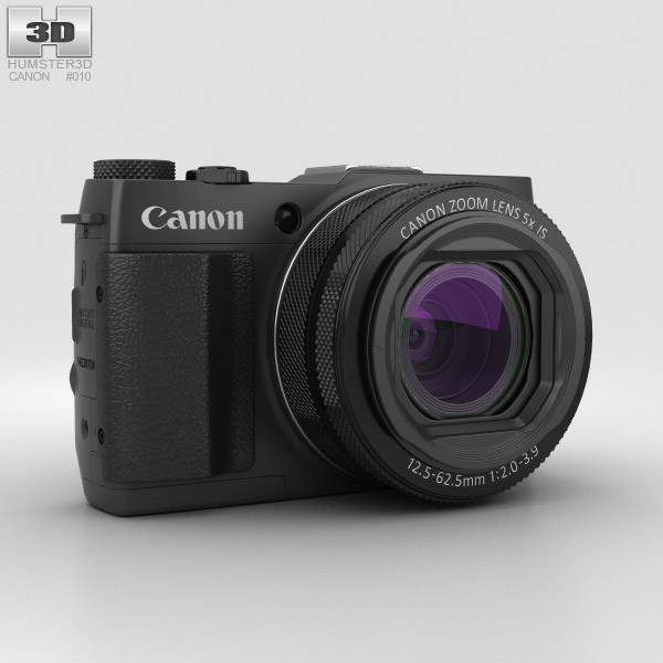 Canon PowerShot G1 X Mark II Modelo 3D