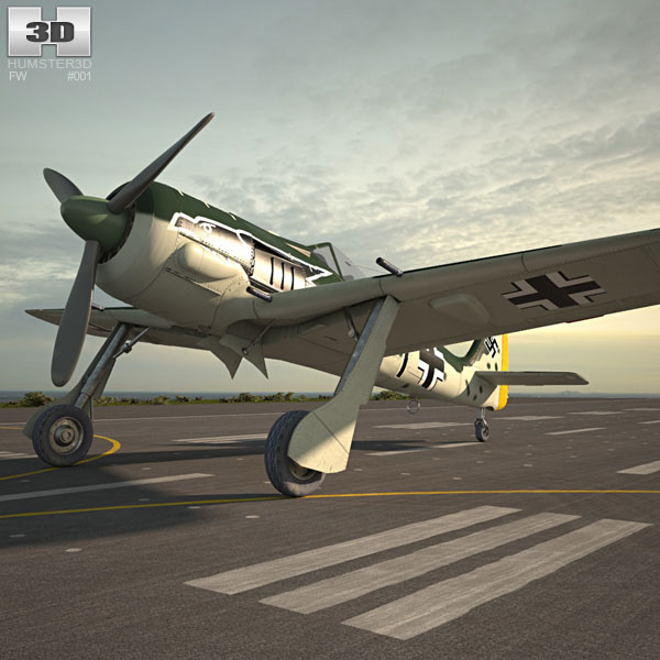 Focke-Wulf Fw 190 3D model