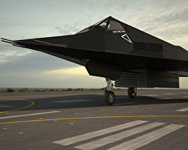 Lockheed F-117 Nighthawk 3D model
