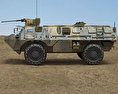 VAB Armoured Personnel Carrier 3D-Modell Seitenansicht