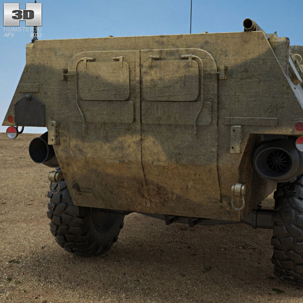 VAB Armoured Personnel Carrier 3D Model - Military On Hum3D