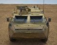 VAB Armoured Personnel Carrier Modello 3D vista frontale