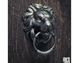 Lion Doorknocker