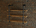 Pipe Shelves Free 3D model