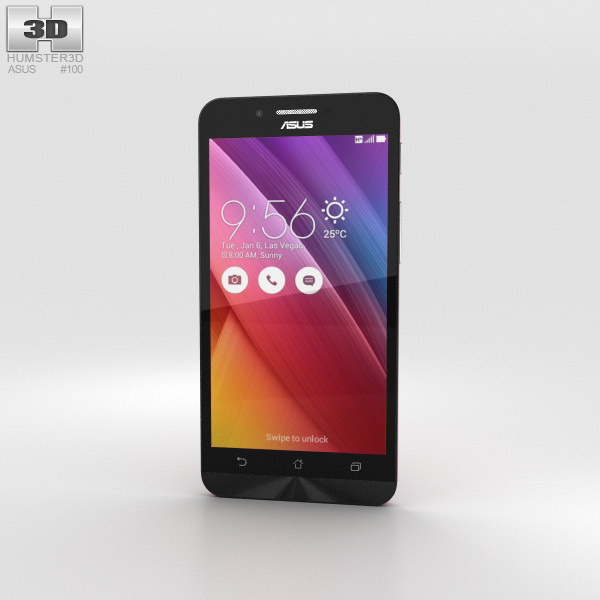 Asus Zenfone Go (ZC451TG) Rouge Pink 3Dモデル