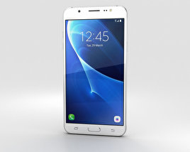 Samsung Galaxy J7 (2016) 白色的 3D模型
