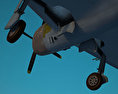 Republic P-47 Thunderbolt 3Dモデル
