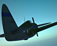 Republic P-47 Thunderbolt Modelo 3d