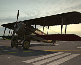 SPAD S.XIII Modèle 3D