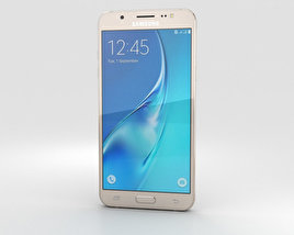 Samsung Galaxy J5 (2016) Gold Modelo 3d