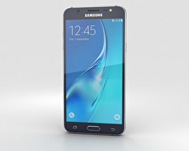 Samsung Galaxy J5 (2016) Negro Modelo 3D
