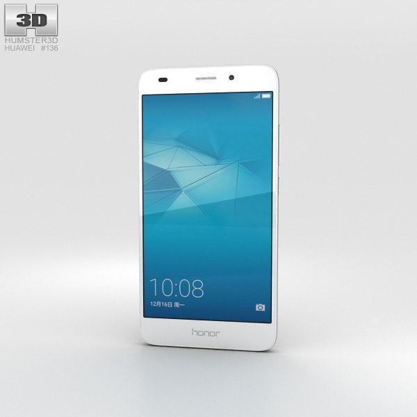Huawei Honor 5c Silver 3D model