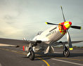 North American P-51 Mustang Modelo 3D