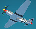 North American P-51 Mustang 3d model
