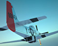 North American P-51 Mustang 3D-Modell