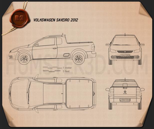 Volkswagen Saveiro 2012 Plano