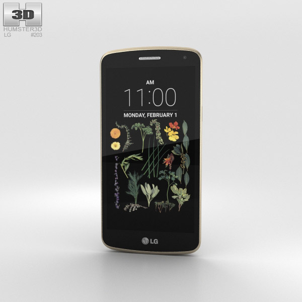 LG K5 Gold 3D model